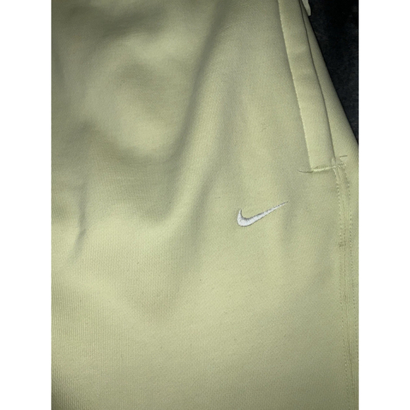 Nike Solo Swoosh Fleece Jogger Pants Sweatpants DX1364-331 Mens Green Sz LG _A2 - Picture 8 of 11